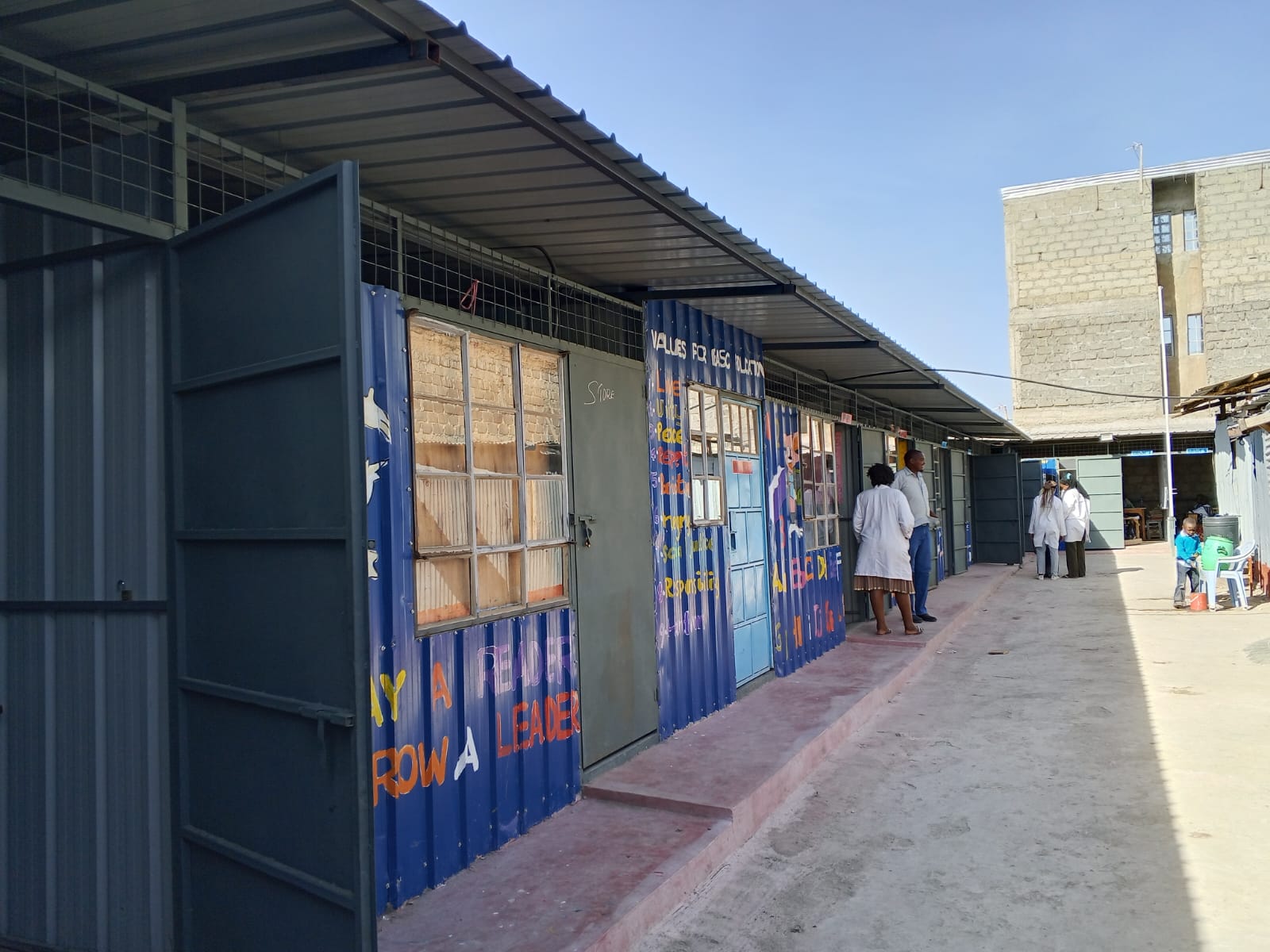 New classroom block takes shape